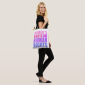 Menschenrechte Frauenrechte Tasche (Am Model)
