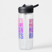 Menschenrechte Frauenrechte Trinkflasche (Links)