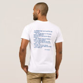 Menschenrechte heute T-Shirt (Schwarz voll)