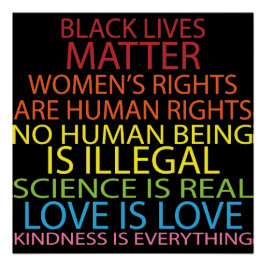 Menschenrechte Poster