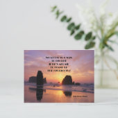 Menschenrechte Postkarte (Stehend Vorderseite)