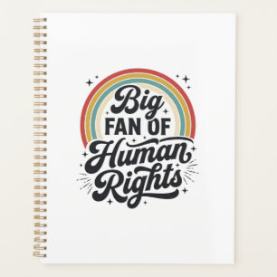 Menschenrechte Retro Regenbogen Vektor T-Shirt Des Planer