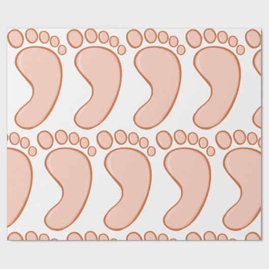 Menschenrechtsockel Geschenkpapier (Flach)