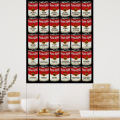 Menschenrechtspenster Poster (Küche)