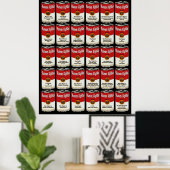 Menschenrechtspenster Poster (Heimbüro)