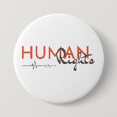 Menschenrechtspflege Button (Vorderseite)
