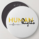 Menschenrechtspflege Button (Vorne & Hinten)