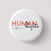 Menschenrechtspflege Button (Vorderseite)