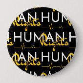 Menschenrechtspflege Button (Vorderseite)