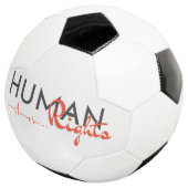 Menschenrechtspflege Fußball (Dreiviertel)