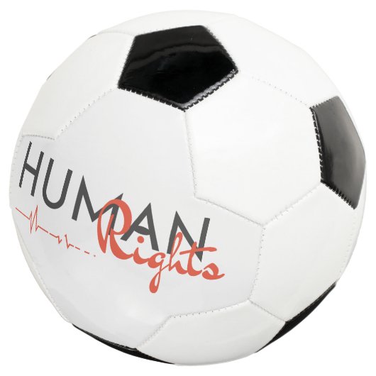 Menschenrechtspflege Fußball (Dreiviertel)