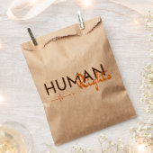 Menschenrechtspflege Geschenktütchen (Ausgeschnitten)