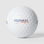 Menschenrechtspflege Golfball (Vorderseite)
