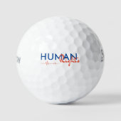 Menschenrechtspflege Golfball (Vorderseite)