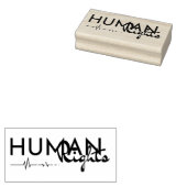 Menschenrechtspflege Gummistempel (Stempel)