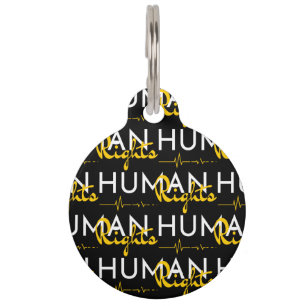 Menschenrechtspflege Haustiermarke