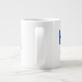 Menschenrechtspflege Jumbo-Tasse (Rückseite)