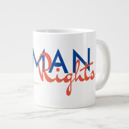 Menschenrechtspflege Jumbo-Tasse