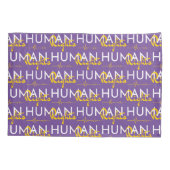 Menschenrechtspflege Kissenbezug (Rückseite)