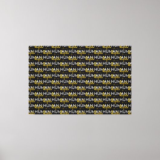 Menschenrechtspflege Leinwanddruck (Vorderseite)