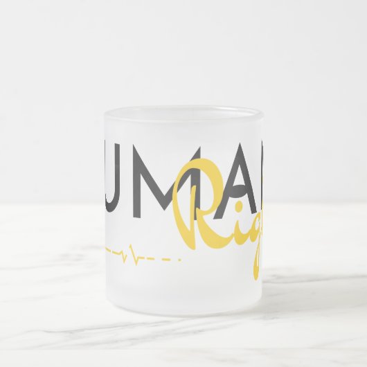 Menschenrechtspflege Mattglastasse (Mittel)