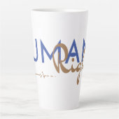 Menschenrechtspflege Milchtasse (Vorderseite)