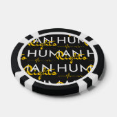 Menschenrechtspflege Pokerchips (Einzeln)