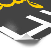 Menschenrechtspflege Poster (Ecke)