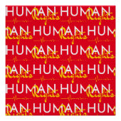 Menschenrechtspflege Poster (Vorderseite)