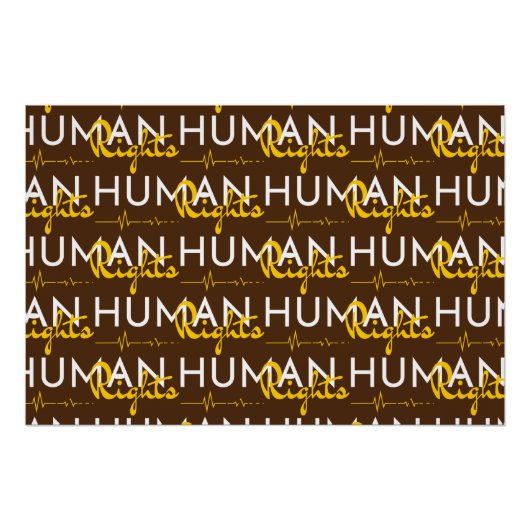 Menschenrechtspflege Poster (Vorderseite)