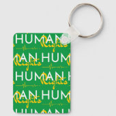 Menschenrechtspflege Schlüsselanhänger (Rückseite)