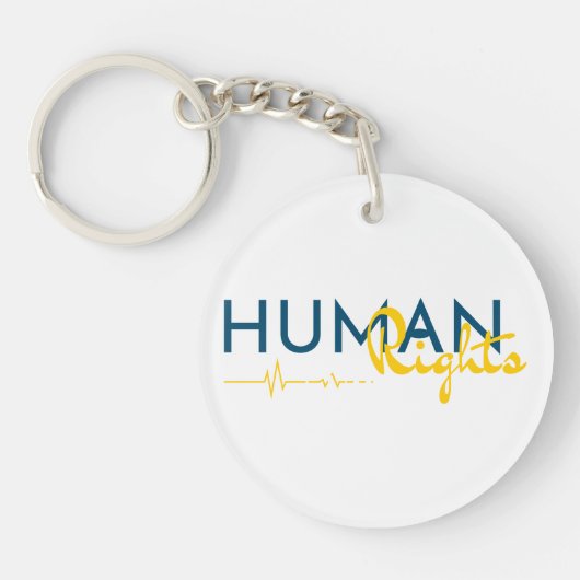 Menschenrechtspflege Schlüsselanhänger (Vorderseite)