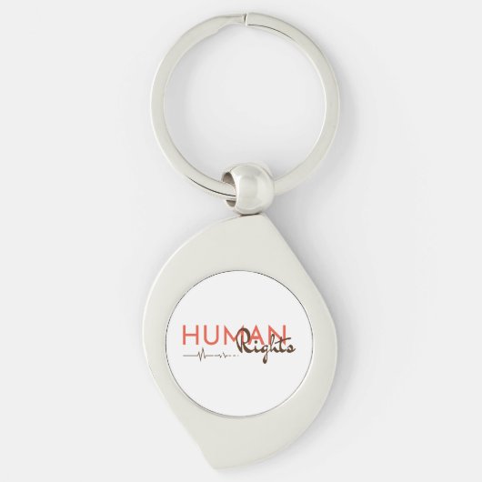 Menschenrechtspflege Schlüsselanhänger (Vorderseite)