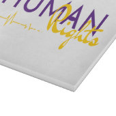 Menschenrechtspflege Schneidebrett (Ecke)