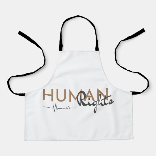 Menschenrechtspflege Schürze (Vorderseite)