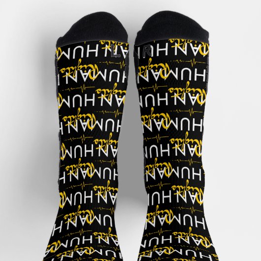 Menschenrechtspflege Socken (Oben)