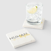 Menschenrechtspflege Steinuntersetzer (Seitenansicht)