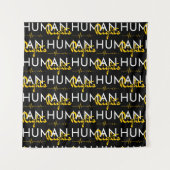 Menschenrechtspflege Wandteppich (Vorderseite)