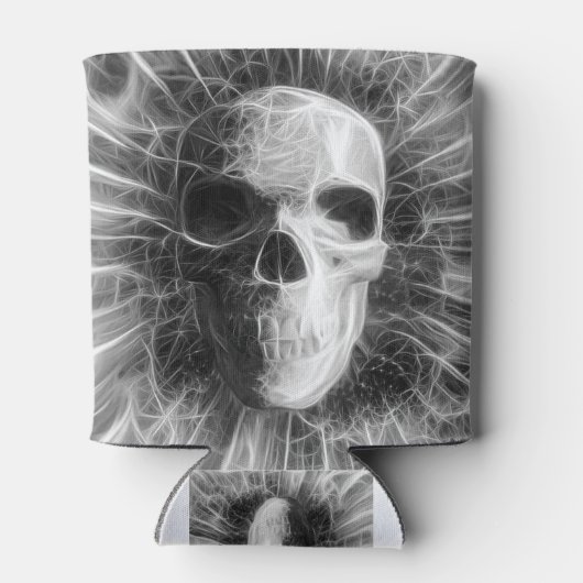 Menschenschädel Dosenkühler (Rückseite)