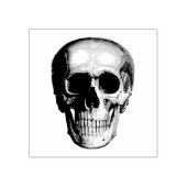 Menschenschädel Gummistempel (Prägung)