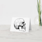 Menschenschädel Karte (Vorderseite)