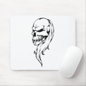 Menschenschädel Mousepad (Mit Mouse)