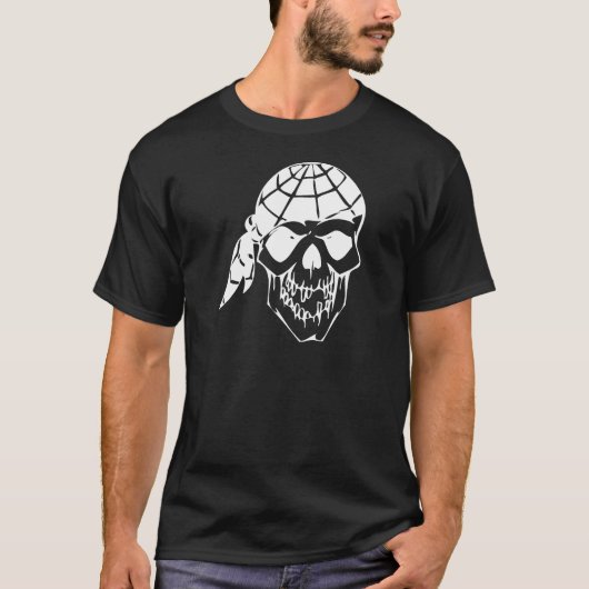 Menschenschädel T-Shirt (Vorderseite)