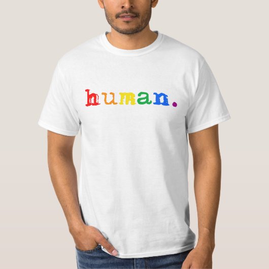 Menschenstolz T-Shirt (Vorderseite)