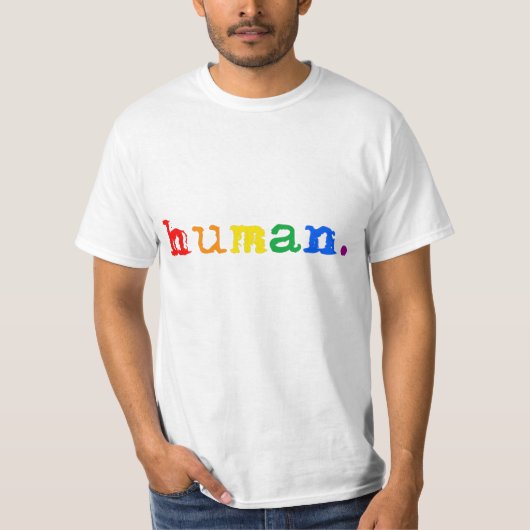 Menschenstolz T-Shirt (Vorderseite)