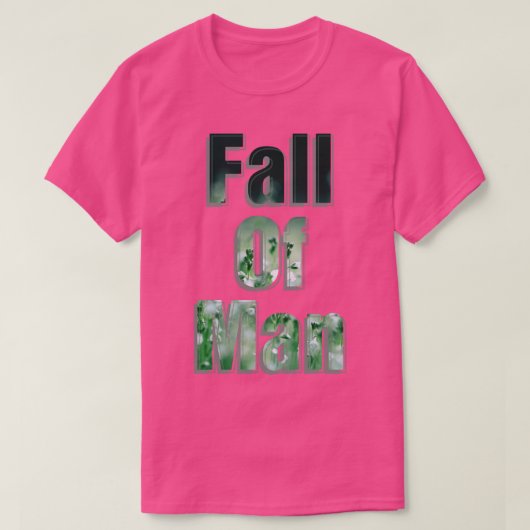 Menschensturz T-Shirt (Design vorne)