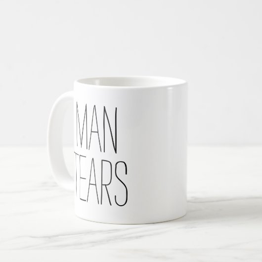 Menschentränen Kaffeetasse (Vorderseite Links)