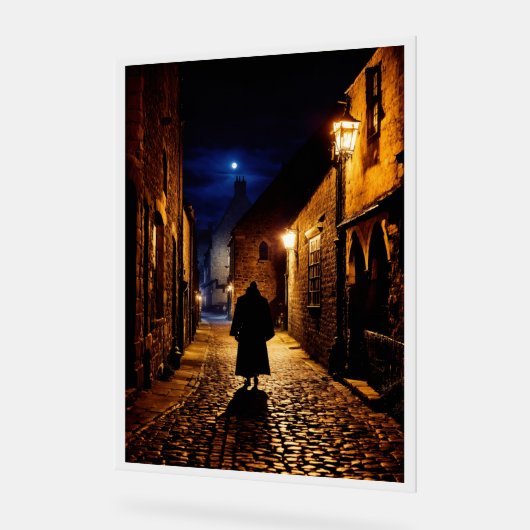 MENSCHENVERLUST ACRYLSCHILD (Winkel)