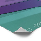 Menschenwochenplakat Poster (Ecke)