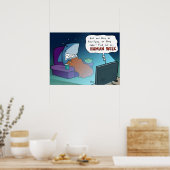 Menschenwochenplakat Poster (Küche)